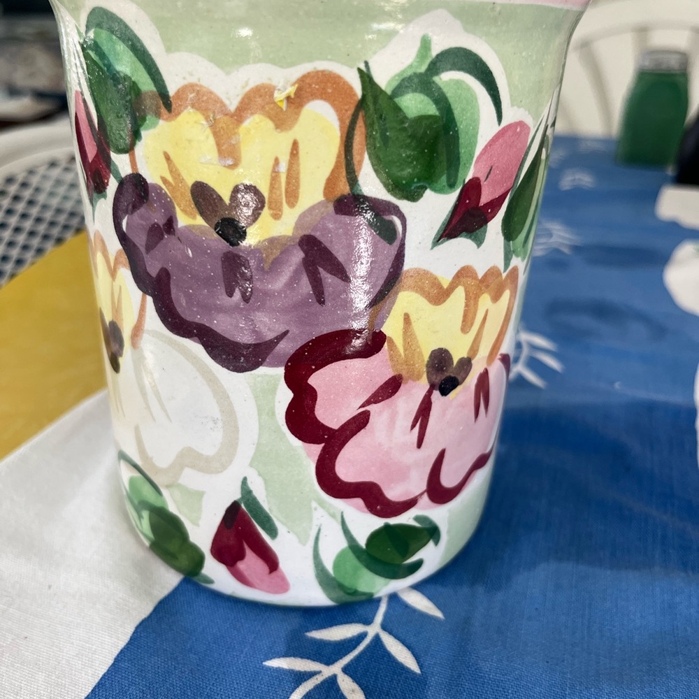 Fioriware Floral Hand-Painted Vase